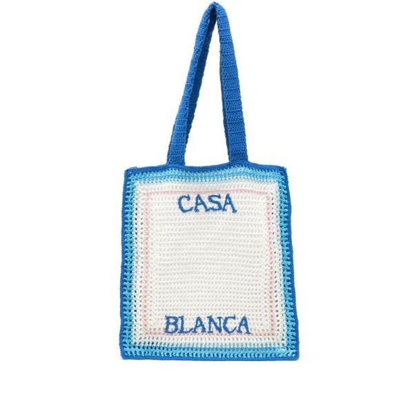 [해외배송] 25SS 카사블랑카 가방 APS25BAG12101 BLUE