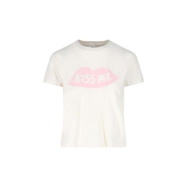 26SS 리던 반팔 티셔츠 02WBXT007 VINTAGE WHITE DOM