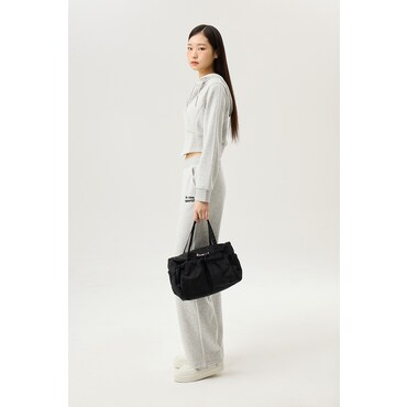 르꼬끄 우먼스 셔링 스퀘어백 (QQ122WBG13_BLK)