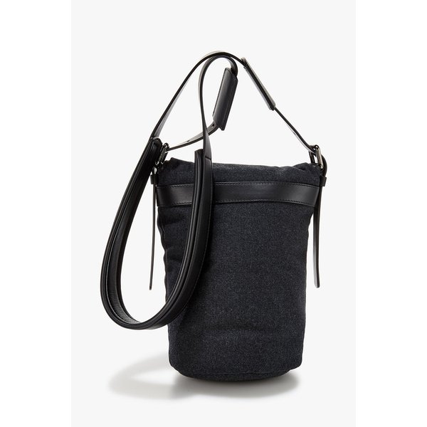 남성 스카치 패치 울 크로스바디백 A115332200000