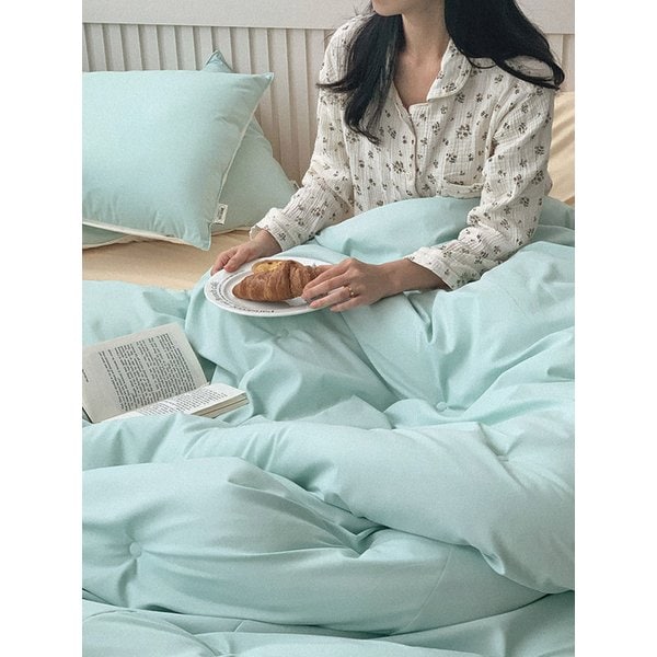 양면사용 말랑말랑 부드러운 치즈 사계절 차렵이불 SS/Q/K 4컬러