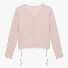 [노스페이스 공식] NJ5JR31B 여성 데이즈 가디건_PALE PINK