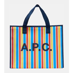 A. P.C. Johanna 스트라이프 토트 백 P00776725