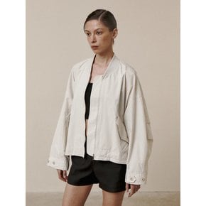 WASHING BOMBER BLOUSON (2COLORS)