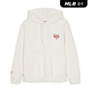 MLB [코리아공식] 하트 오버핏 후드티 BOS (Cream)