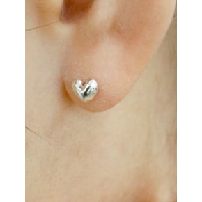 Volume Heart Silver Piercing Ie305 [Silver]