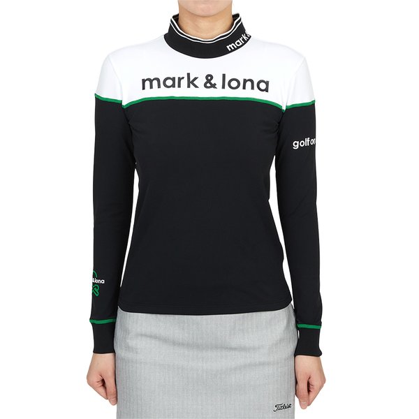 [부산점] 골프웨어 여성 긴팔티셔츠 MLW 5C AU03 BLACK