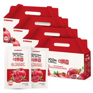 참앤들황토농원 맛있는 석류즙 4박스 (70ml *120포) (13Brix)