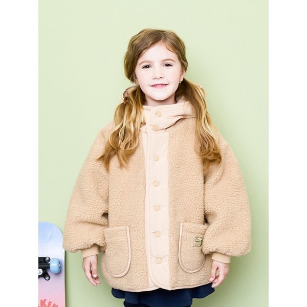 동그리리버시블뽀글패딩점퍼