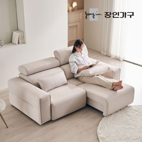 조디 3인용 제로월 전동 슬라이딩 리클라이너 확장형 패브릭 모션 소파