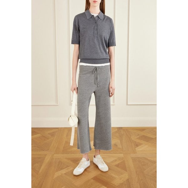 닐리 로탄 키키 크롭 저지 트랙 팬츠 그레이 46376663163024541