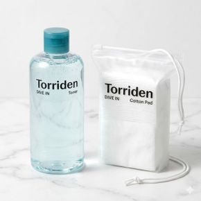 다이브인 저분자 히알루론산 토너 500ml 기획 (+화장솜 60매 증정)