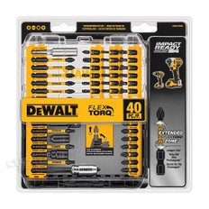 디월트 스크류 드라이버 비트 세트 40피스 DEWALT DWA2T40IR