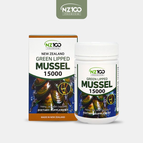 엔젯100 초록입홍합 15000mg 엔조제놀함유 180캡슐