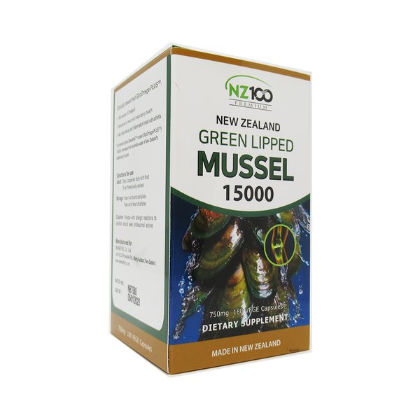 엔젯100 초록입홍합 15000mg 엔조제놀함유 180캡슐