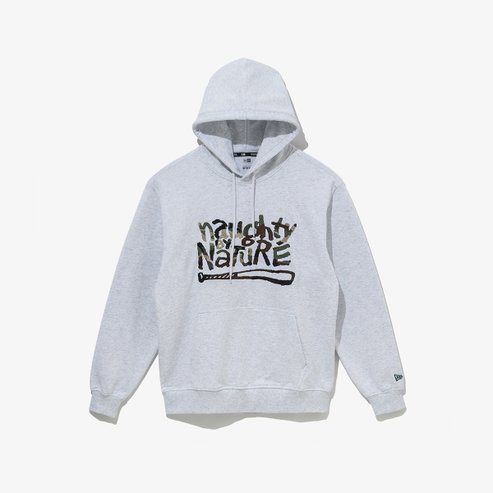 뉴에라 너티 바이 네이쳐 후드 헤더 그레이 14699083