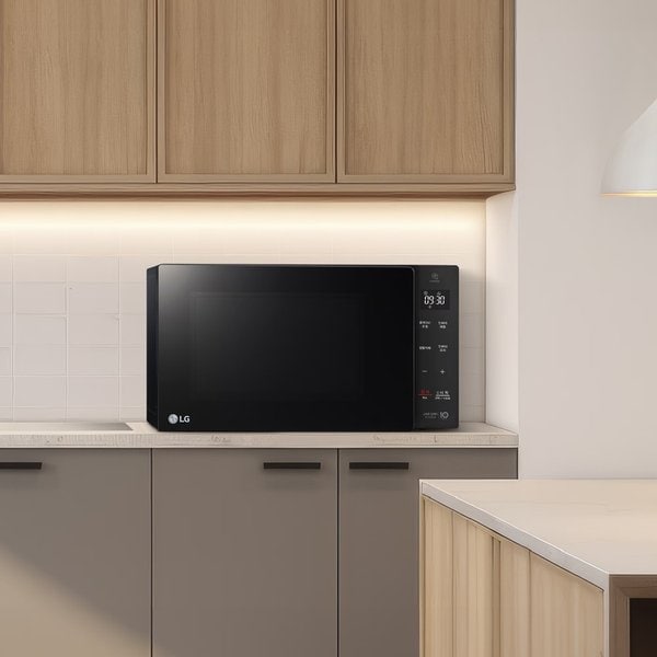 [LG전자 직영] 스마트 인버터 전자레인지 블랙 MW23BD (23L)