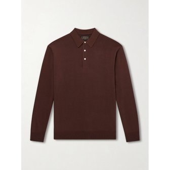 BEAMS 빔스 니트 폴로 셔츠 46376663162982540