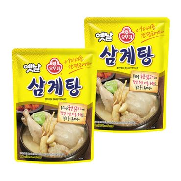 오뚜기 옛날 삼계탕 900g x 2봉[30004072]