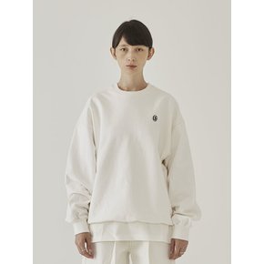 RELAXED BASIC SWEATSHIRT (IVORY)