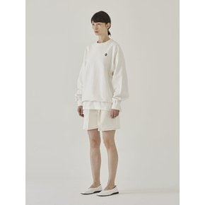 RELAXED BASIC SWEATSHIRT (IVORY)