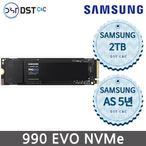 삼성전자 정품 990 EVO NVMe 2TB NVMe SSD MZ-V9E2T0BW