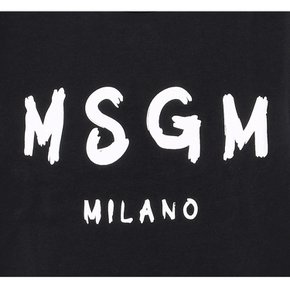 [기간한정세일] 26SS MSGM 키즈 로고 반팔 티셔츠 S6MSJUTH001 110-K