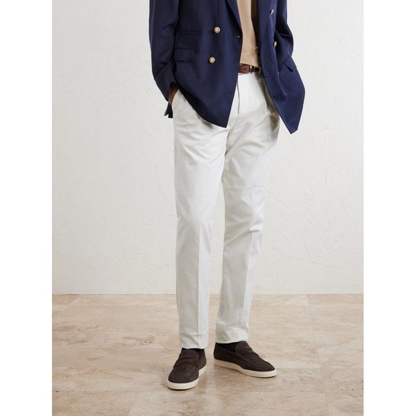 브루넬로쿠치넬리 스웨이드 페니 로퍼 46376663163130223