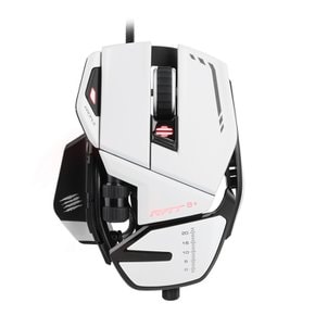 MAD CATZ R.A.T. 6 PLUS White 게이밍 마우스