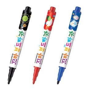 꼬마 보드 마카 1.5 (3색상) 화이트 미니 아크릴 패브릭 윈도우 마커 유리