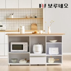 보루네오 마티 홈바 아일랜드 식탁 렌지대 수납장 1400 PL0064