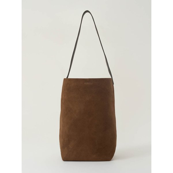 리얼레더 스웨이드 버킷백 (Brown)