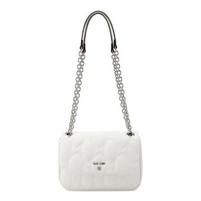 Nine West 우먼 Rue 체인 컨버터블 플랩 크로스바디 백 - 옵틱 화이트 20229751 228355