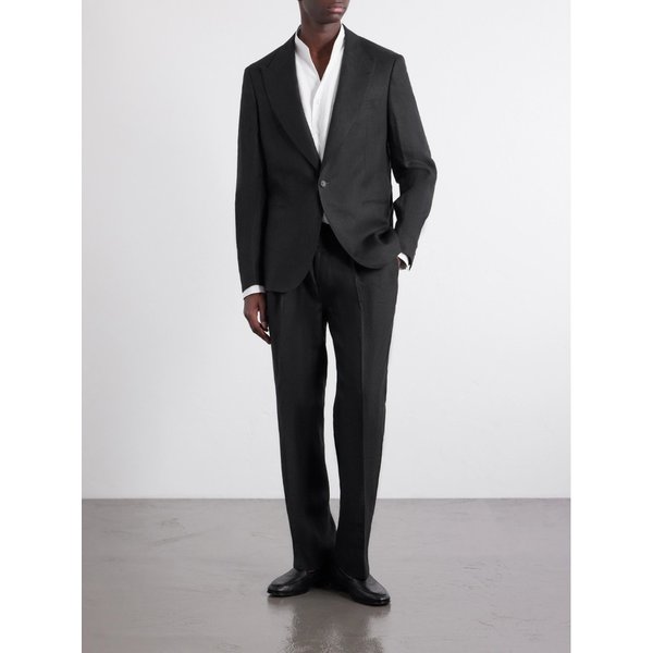 미스터 피 슬림핏 리넨 턱시도 재킷 46376663163007281