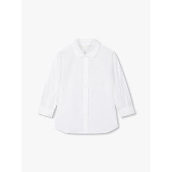 GCUT 볼륨 레이스 카라 블라우스 _화이트 7215260301