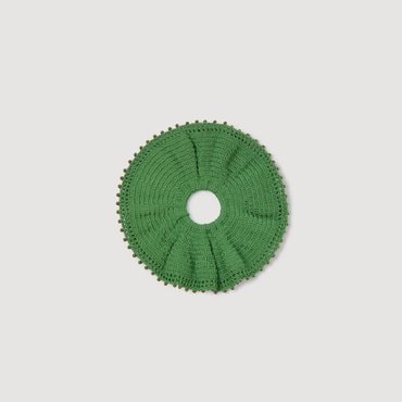 산드로 [25SS 시즌오프 30%] 비즈 크로셰 스크런치 SF25S3FAZYK45