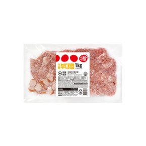 모듬부대햄 4종 냉동 1kg
