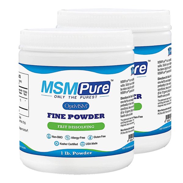 칼라헬스 엠에스엠퓨어 파인 파우더 MSMPure 1lb 2개
