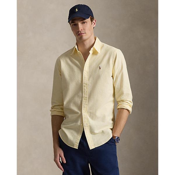 남성 클래식핏 스트라이프 옥스포드 셔츠(MNPOWOV16824921700)