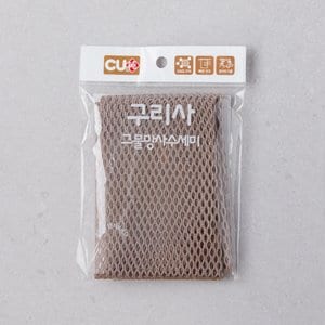  CU순 구리사 그물망사수세미(2P)