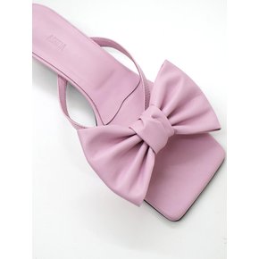 CUSTOM LEATHER MULE (PINK)