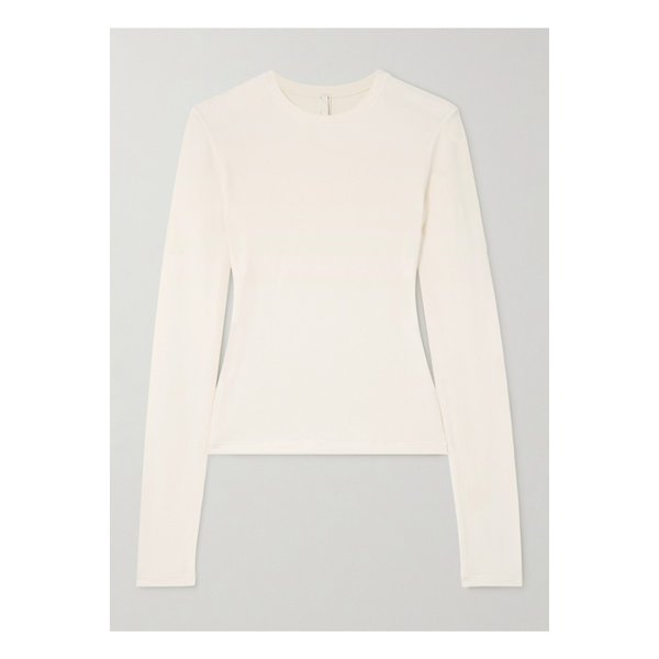 스킴스 롱 슬리브 티셔츠 마블 아이보리 46376663162939011