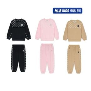 (백화점공식)25SS 베이직 스몰로고 맨투맨바지세트  (3color) 7AMTM0151/ 7APTM015