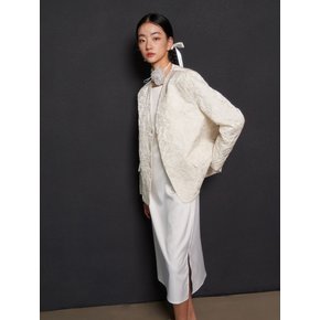 Bridal Jacquard Jacket_cream