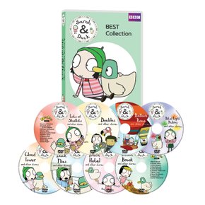 [DVD]사라앤덕 Sarah&Duck 유아영어DVD 8종세트 어린이영어DVD