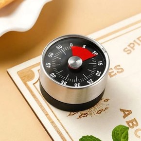클래식 태엽 타이머 아날로그 자석 타이머 주방 쿠킹 제빵 공부 시간 수동 구글 시계