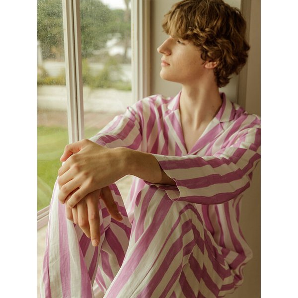 남자 퍼플선셋 파자마 롱세트 SMSBH102