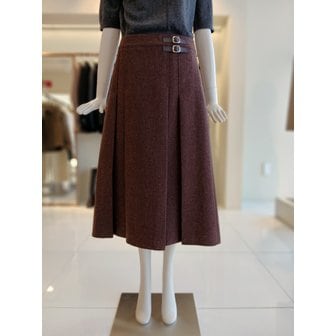 CC콜렉트 [여주점] 씨씨콜렉트 버클포인트플리츠스커트 E254msd136