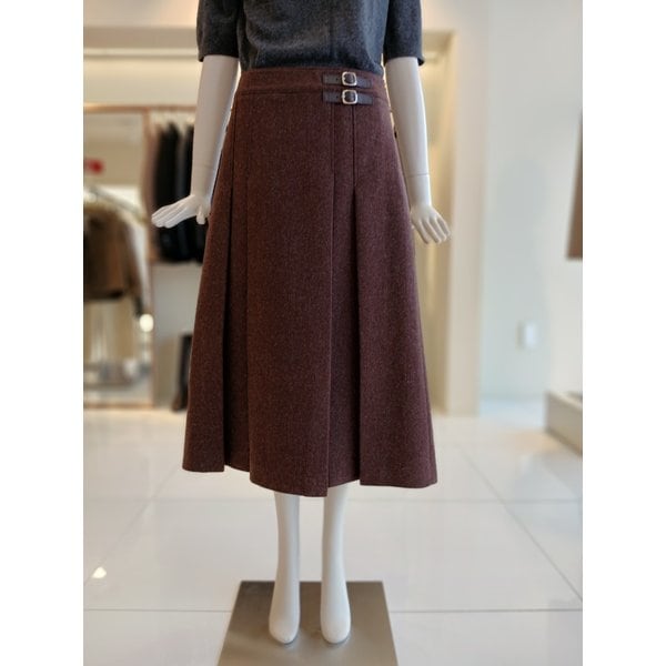 [여주점] 씨씨콜렉트 버클포인트플리츠스커트 E254msd136