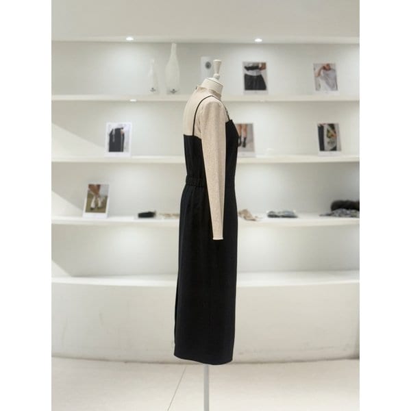 [여주점] 여성 티셔츠 레이어드 뷔스티에 원피스 (L261PSE003)